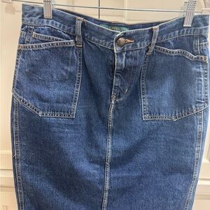 Vintage Ralph Lauren denim skirt 4
